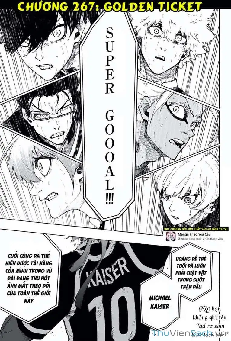 Truyện Tranh Tiền Đạo Số 1 - Blue Lock trang 5