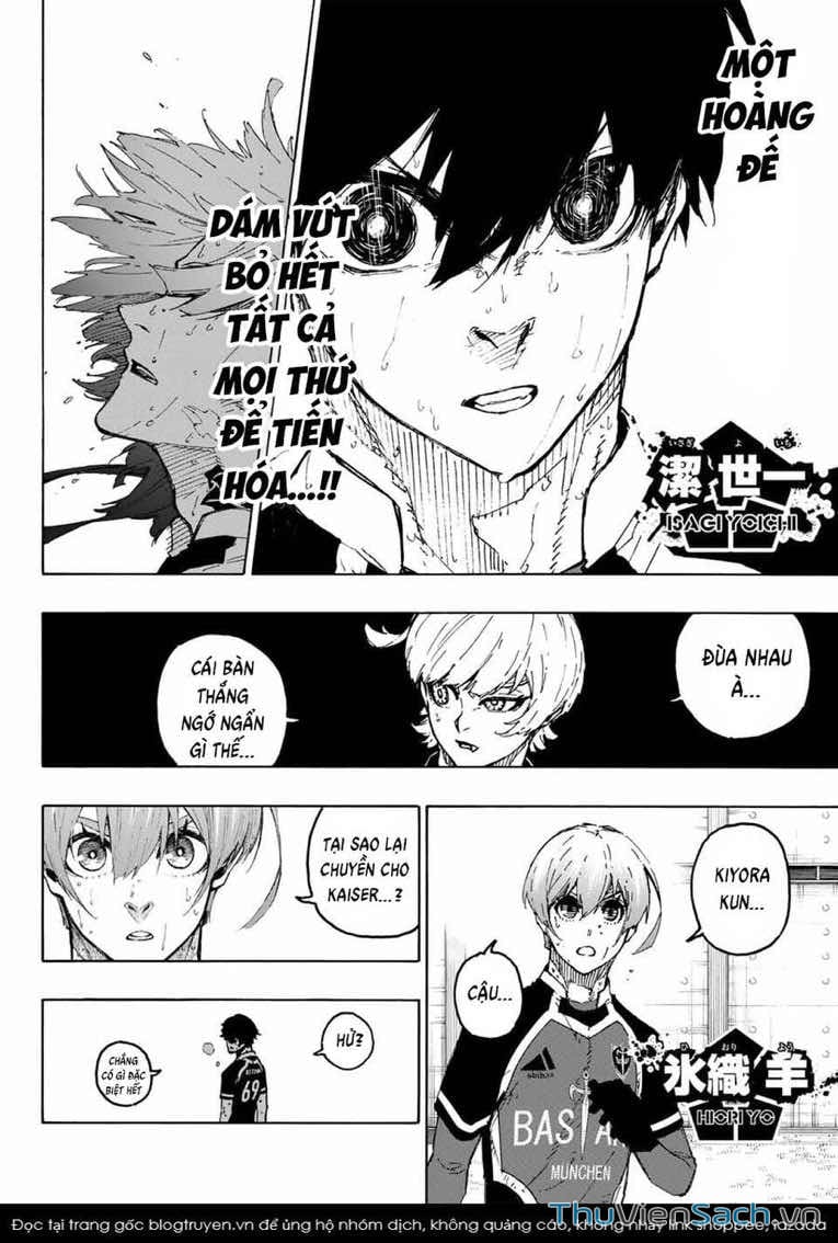 Truyện Tranh Tiền Đạo Số 1 - Blue Lock trang 6