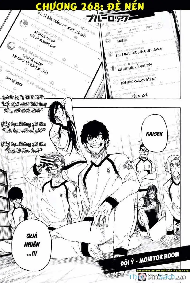 Truyện Tranh Tiền Đạo Số 1 - Blue Lock trang 5
