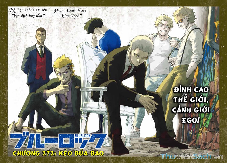 Truyện Tranh Tiền Đạo Số 1 - Blue Lock trang 6