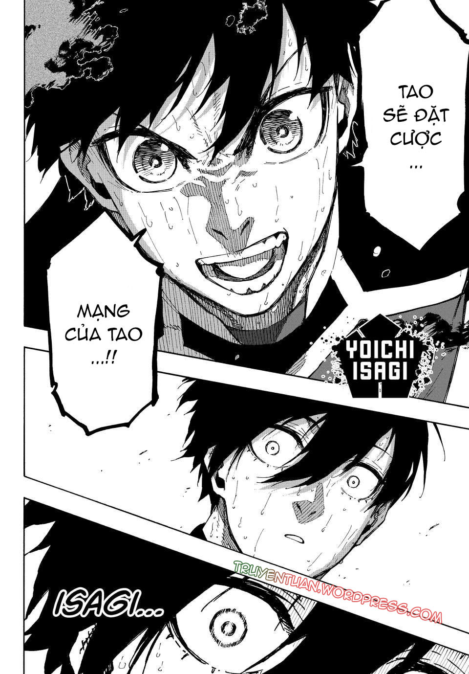 Truyện Tranh Tiền Đạo Số 1 - Blue Lock trang 6