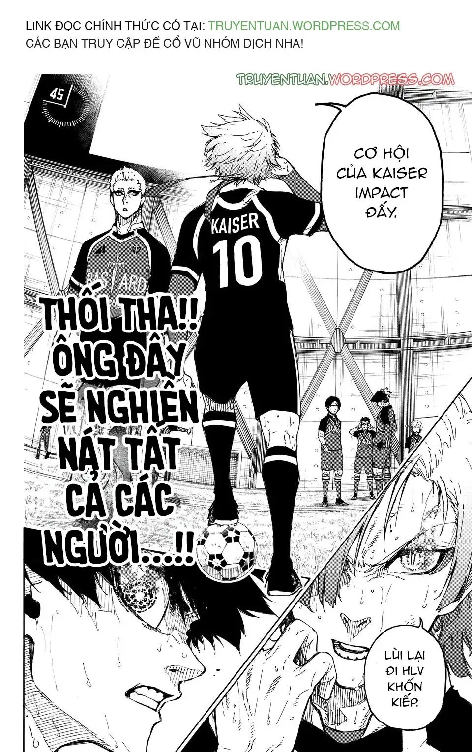 Truyện Tranh Tiền Đạo Số 1 - Blue Lock trang 5