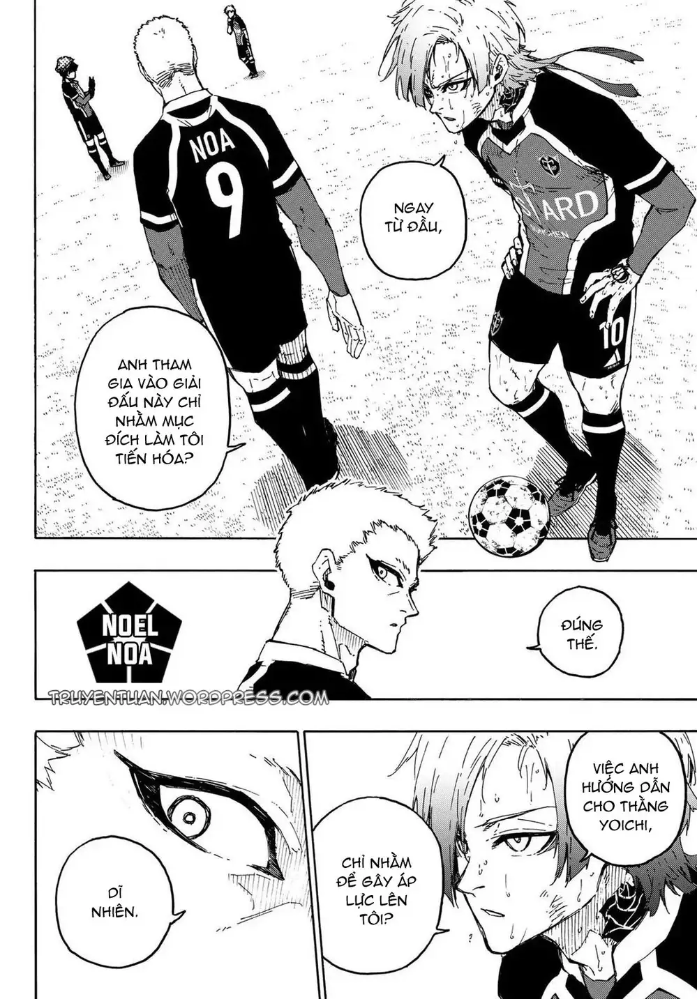 Truyện Tranh Tiền Đạo Số 1 - Blue Lock trang 5