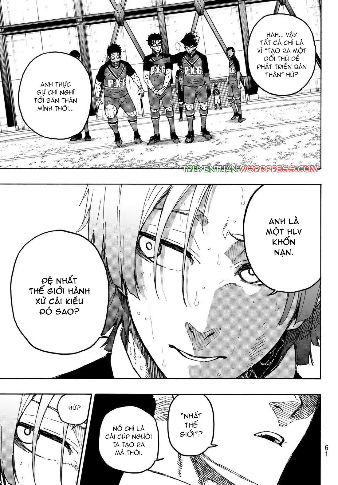 Truyện Tranh Tiền Đạo Số 1 - Blue Lock trang 6