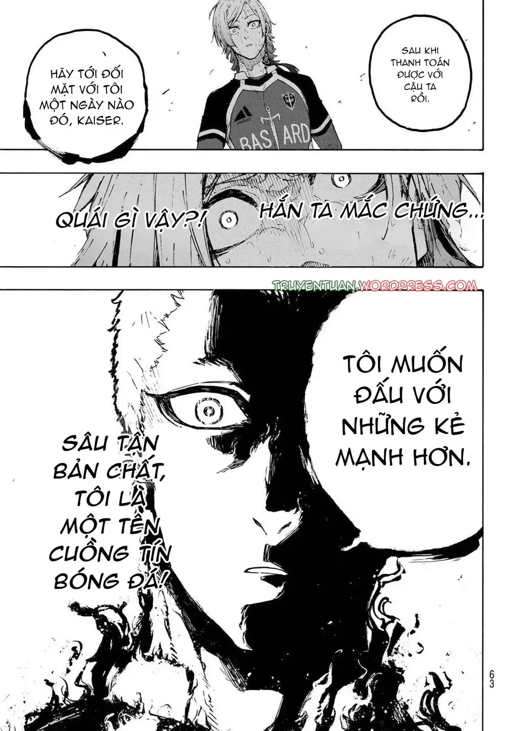 Truyện Tranh Tiền Đạo Số 1 - Blue Lock trang 5