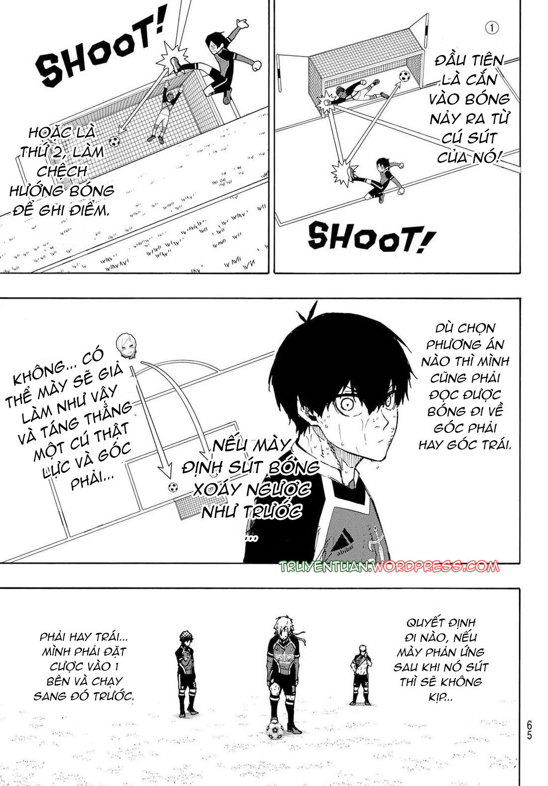 Truyện Tranh Tiền Đạo Số 1 - Blue Lock trang 6