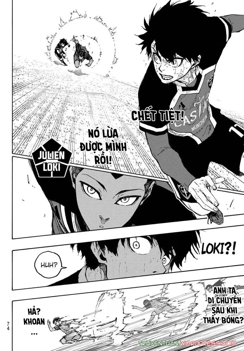 Truyện Tranh Tiền Đạo Số 1 - Blue Lock trang 5