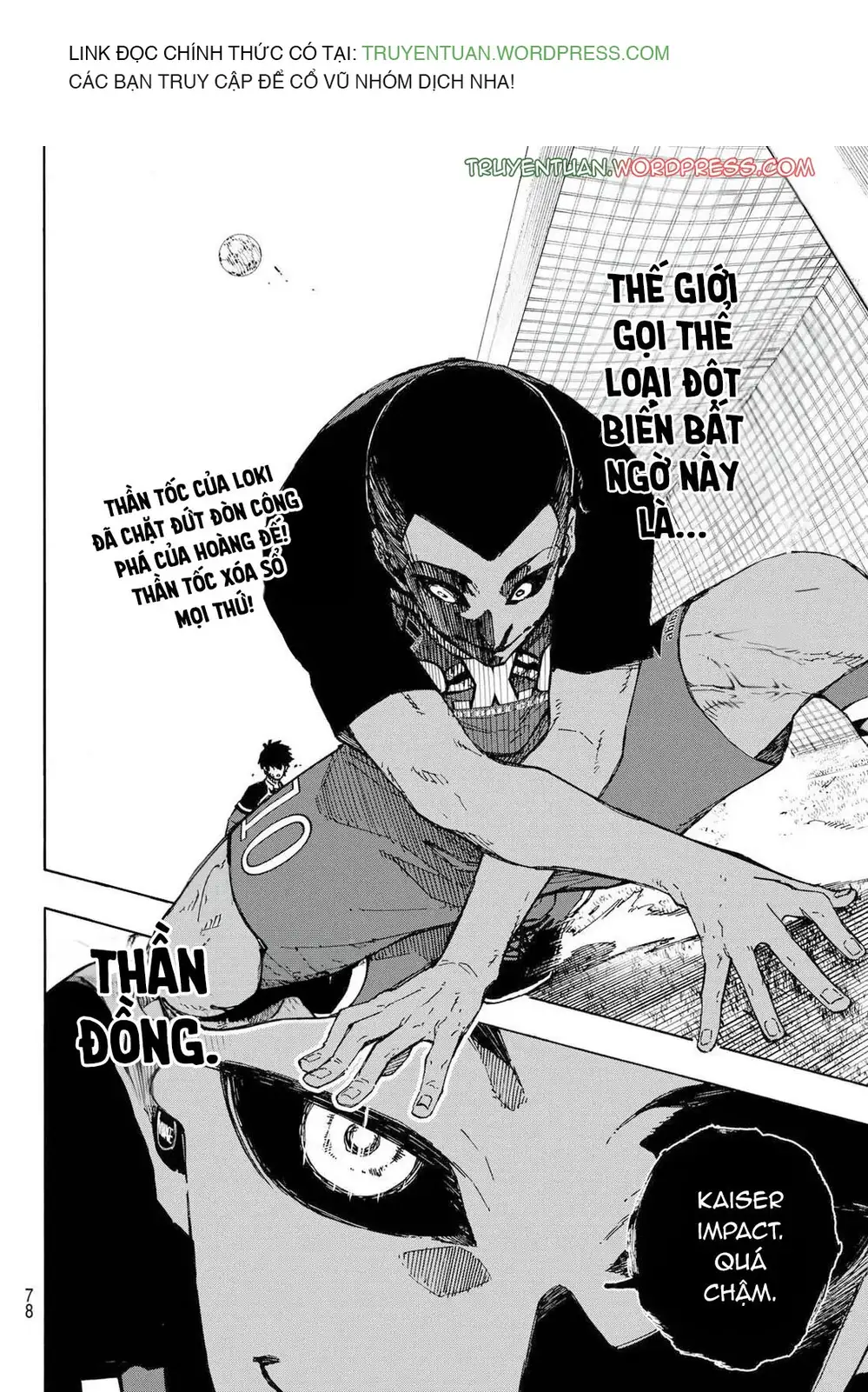 Truyện Tranh Tiền Đạo Số 1 - Blue Lock trang 5