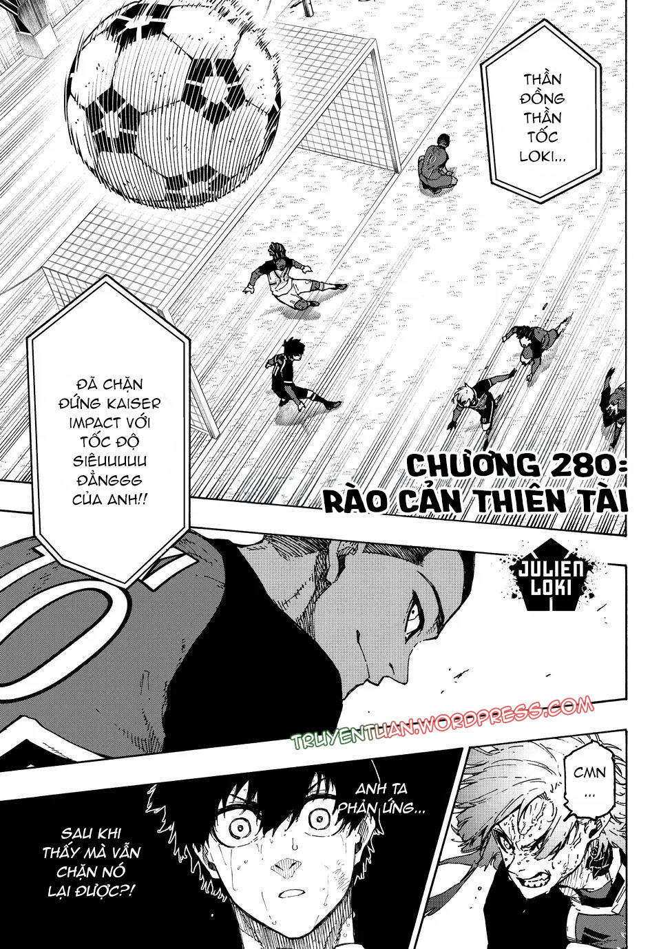 Truyện Tranh Tiền Đạo Số 1 - Blue Lock trang 6