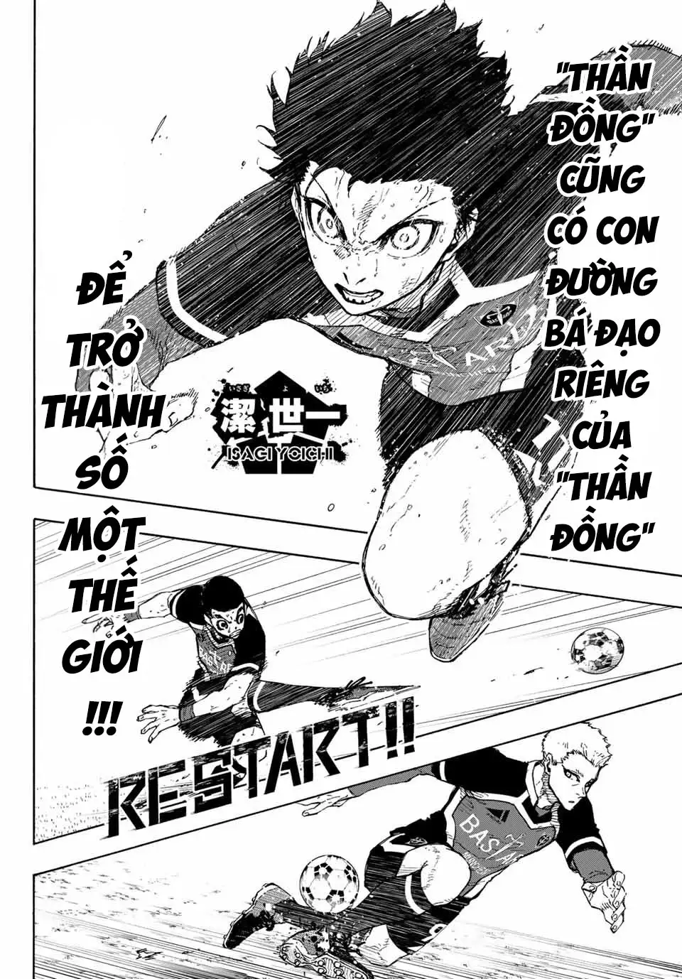 Truyện Tranh Tiền Đạo Số 1 - Blue Lock trang 5