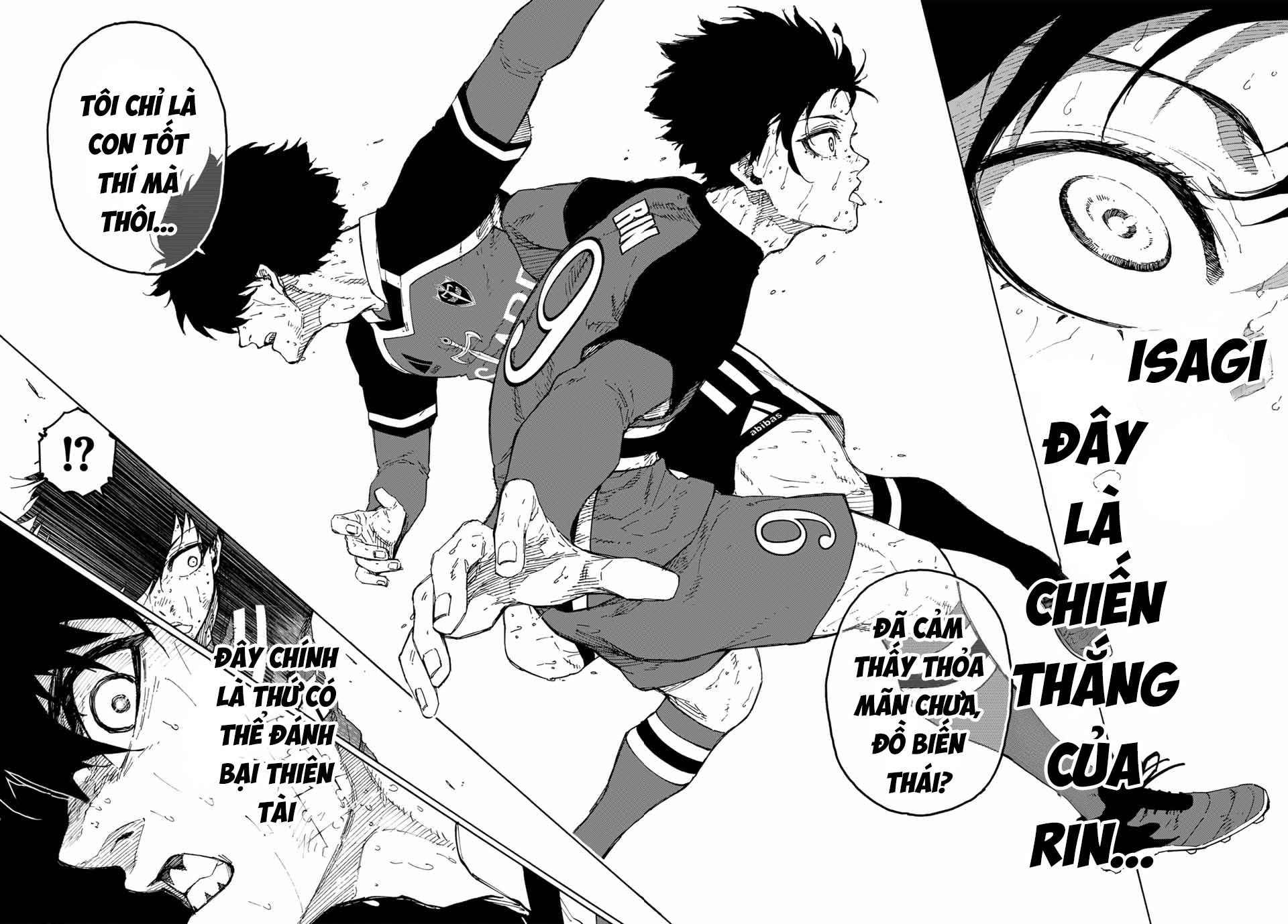 Truyện Tranh Tiền Đạo Số 1 - Blue Lock trang 6