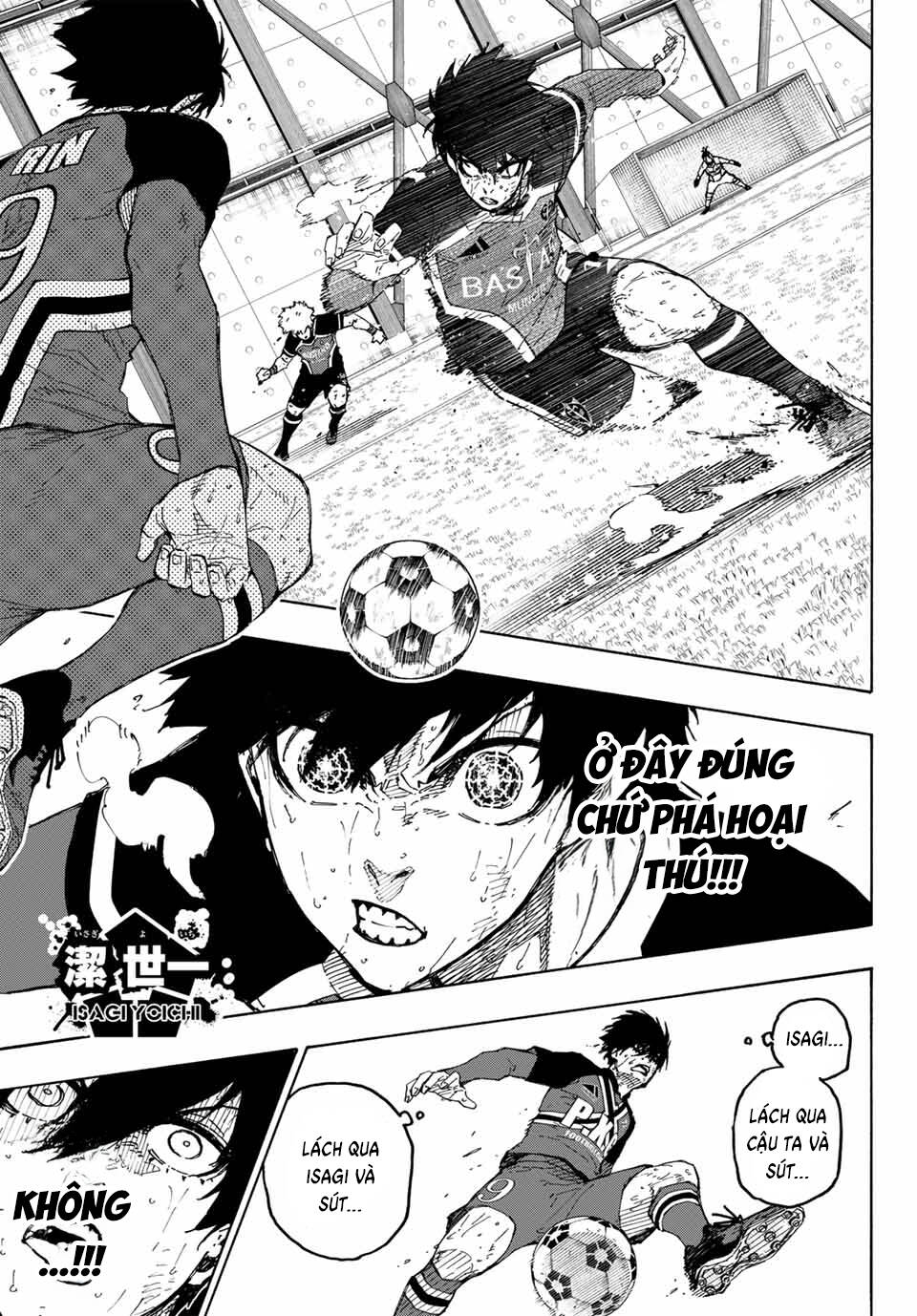 Truyện Tranh Tiền Đạo Số 1 - Blue Lock trang 6