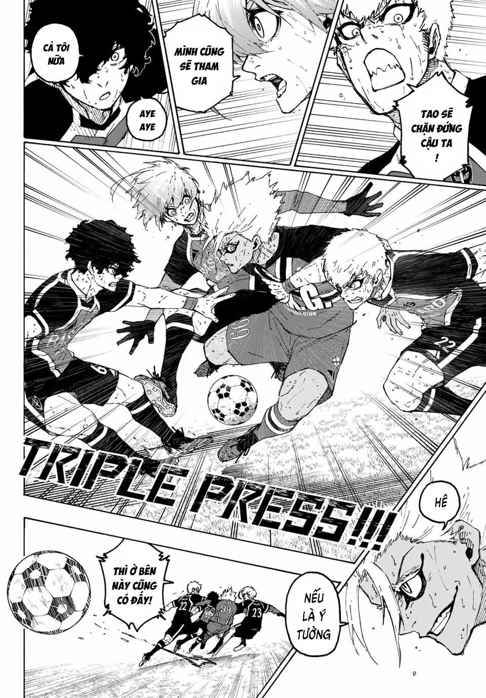 Truyện Tranh Tiền Đạo Số 1 - Blue Lock trang 6