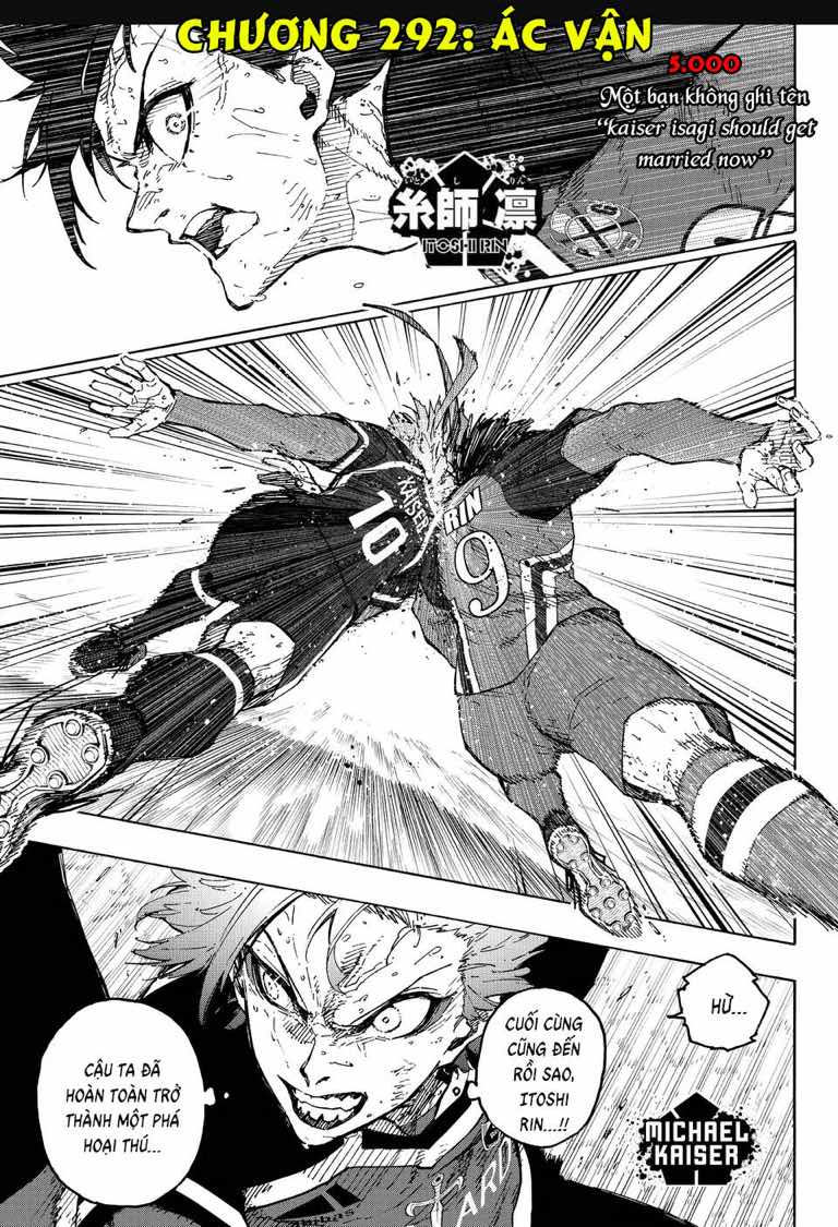 Truyện Tranh Tiền Đạo Số 1 - Blue Lock trang 6