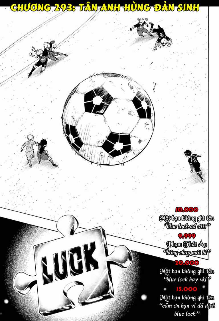 Truyện Tranh Tiền Đạo Số 1 - Blue Lock trang 6