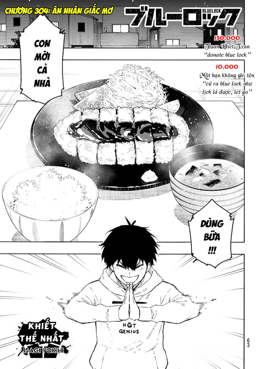 Truyện Tranh Tiền Đạo Số 1 - Blue Lock trang 6