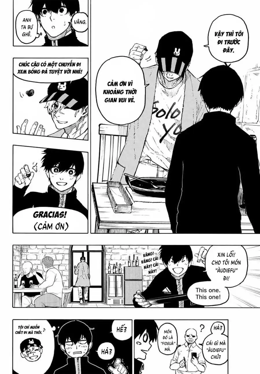 Truyện Tranh Tiền Đạo Số 1 - Blue Lock trang 5