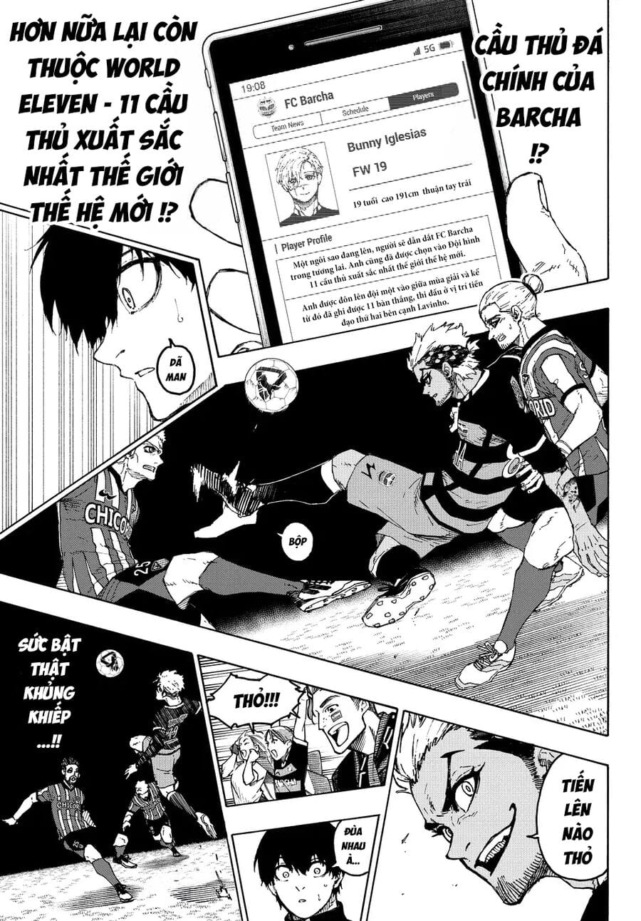 Truyện Tranh Tiền Đạo Số 1 - Blue Lock trang 6