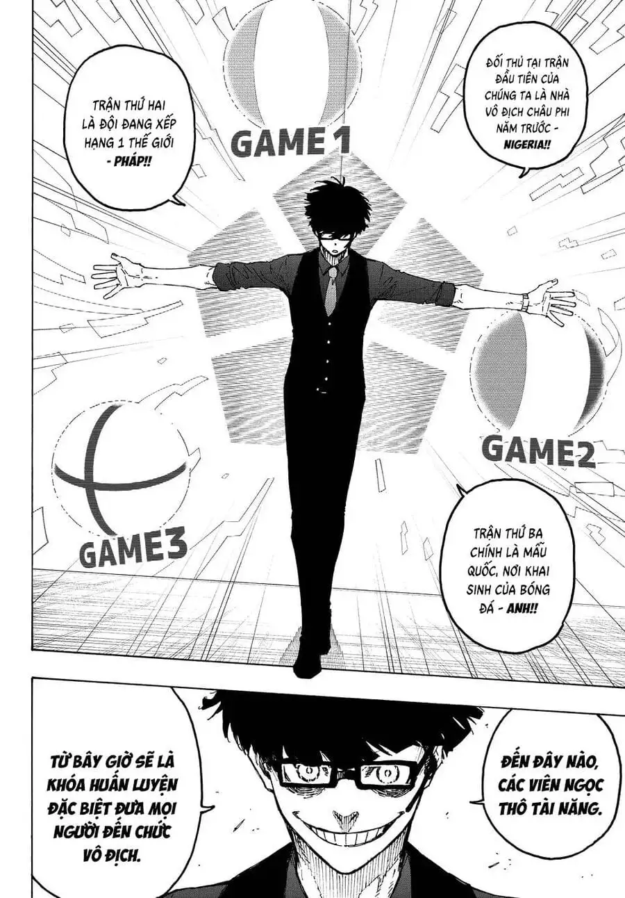 Truyện Tranh Tiền Đạo Số 1 - Blue Lock trang 5