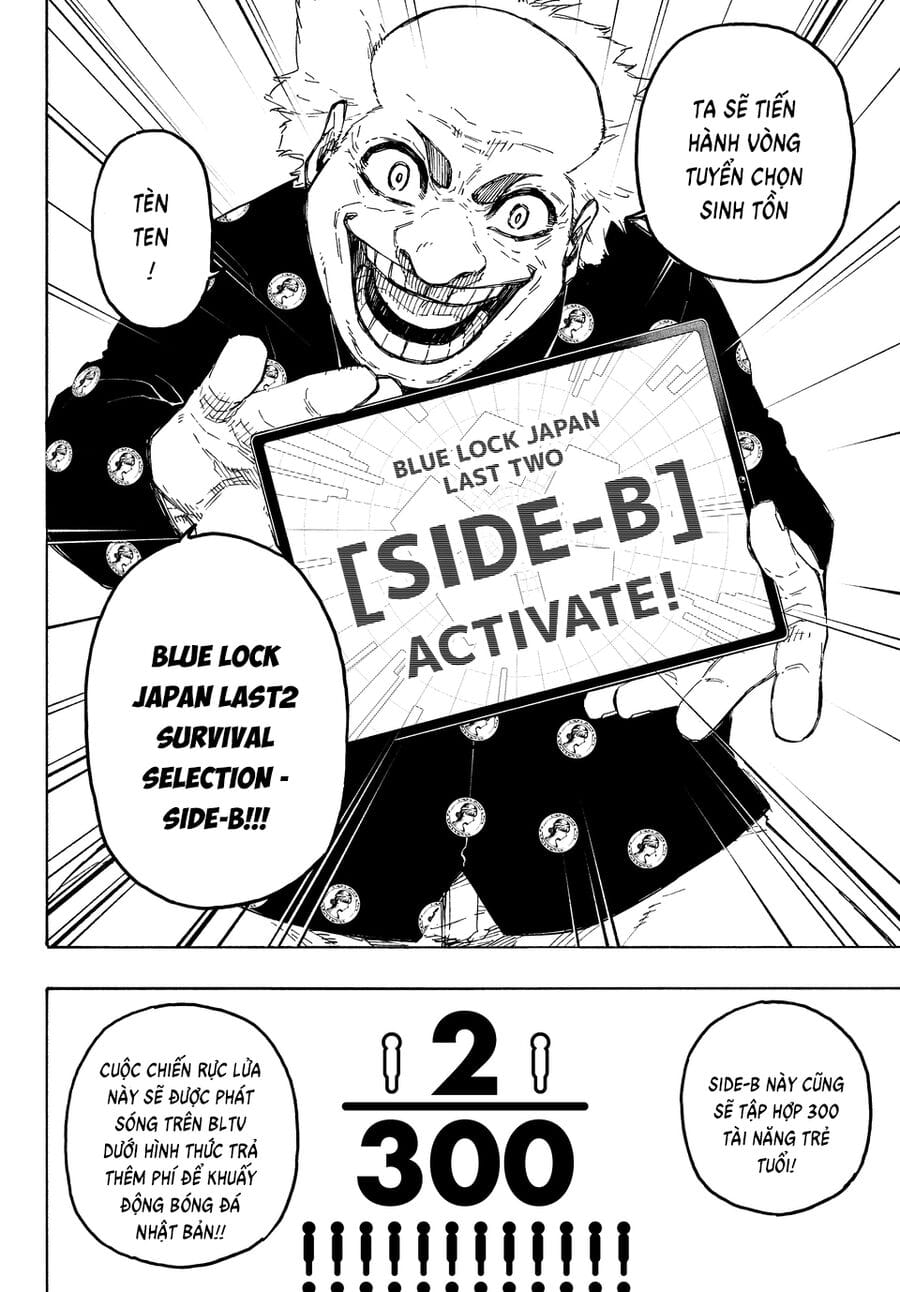 Truyện Tranh Tiền Đạo Số 1 - Blue Lock trang 6