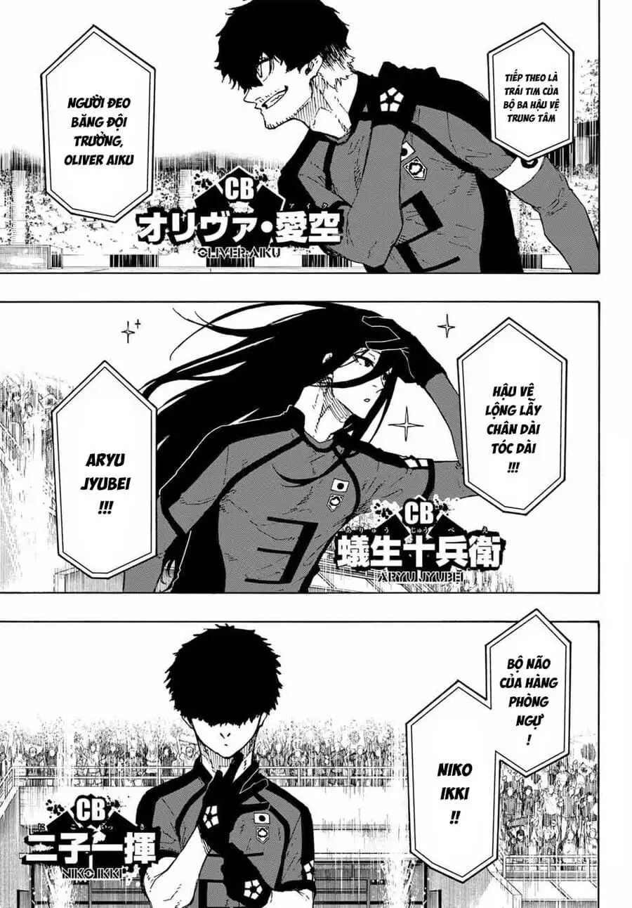 Truyện Tranh Tiền Đạo Số 1 - Blue Lock trang 5