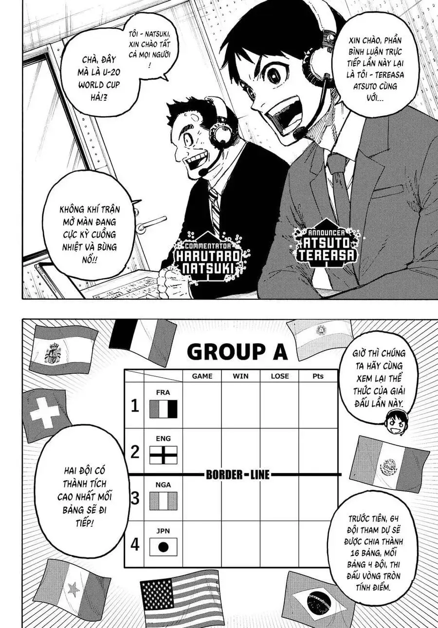 Truyện Tranh Tiền Đạo Số 1 - Blue Lock trang 5