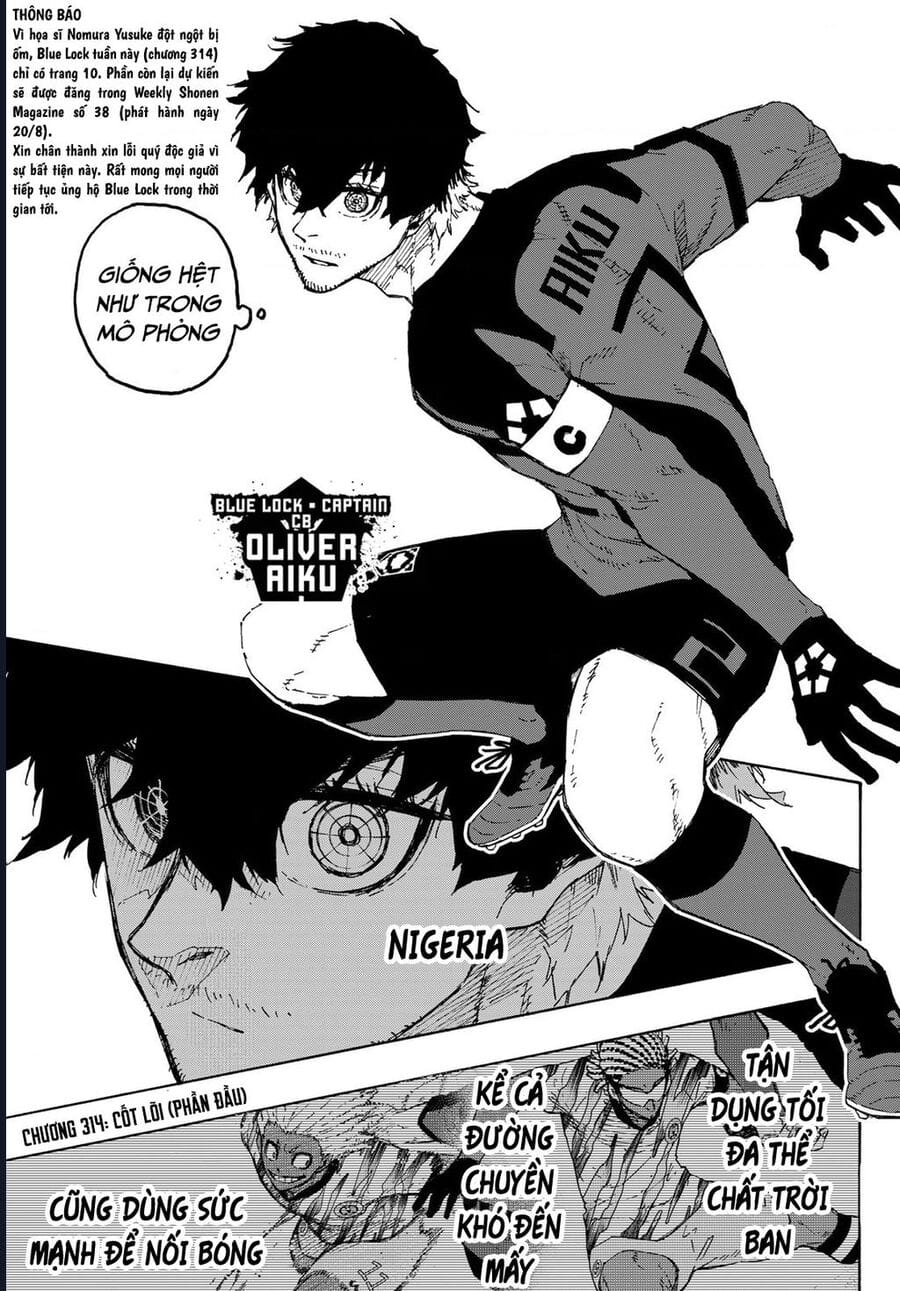Truyện Tranh Tiền Đạo Số 1 - Blue Lock trang 6