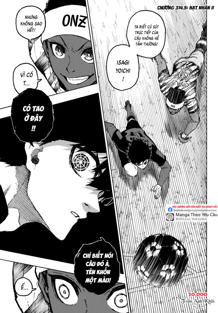 Truyện Tranh Tiền Đạo Số 1 - Blue Lock trang 6