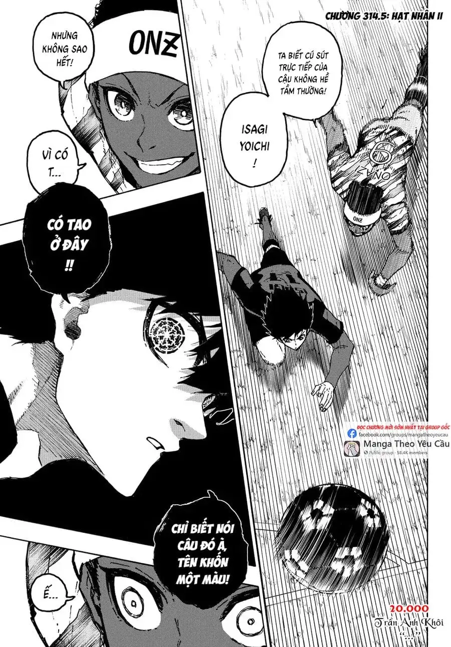 Truyện Tranh Tiền Đạo Số 1 - Blue Lock trang 5