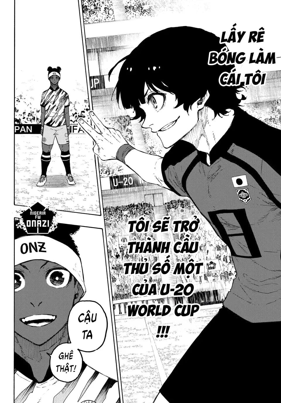 Truyện Tranh Tiền Đạo Số 1 - Blue Lock trang 6