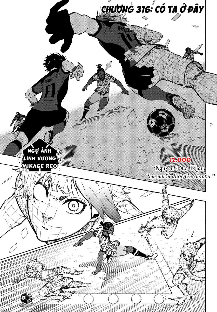 Truyện Tranh Tiền Đạo Số 1 - Blue Lock trang 6