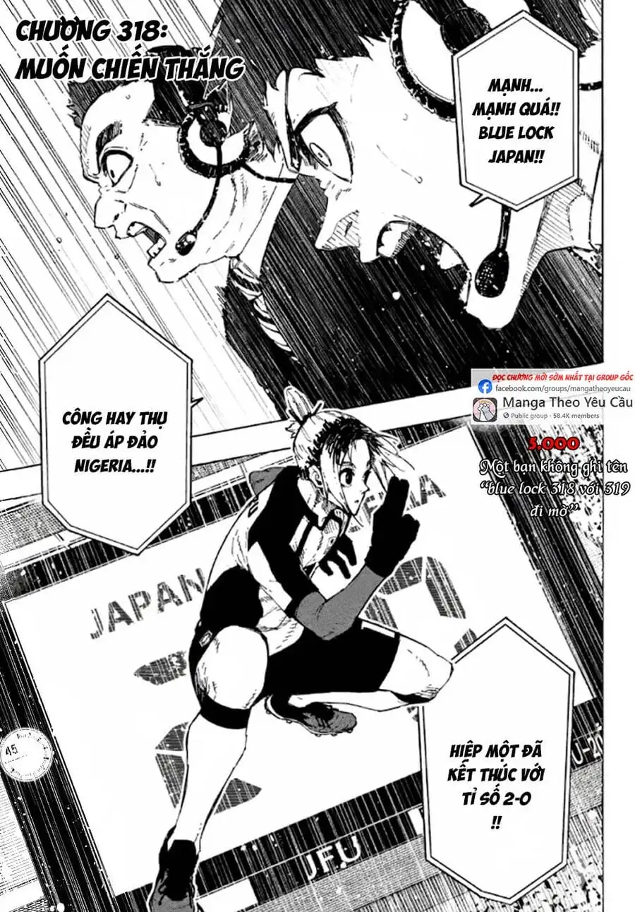 Truyện Tranh Tiền Đạo Số 1 - Blue Lock trang 6