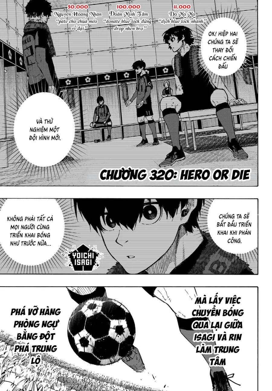 Truyện Tranh Tiền Đạo Số 1 - Blue Lock trang 6