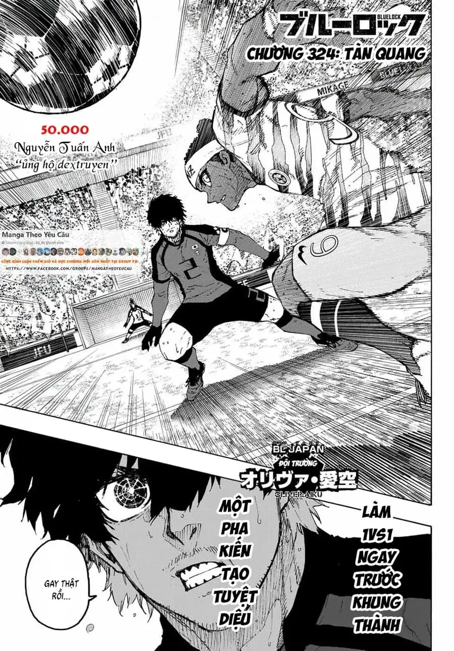 Truyện Tranh Tiền Đạo Số 1 - Blue Lock trang 5