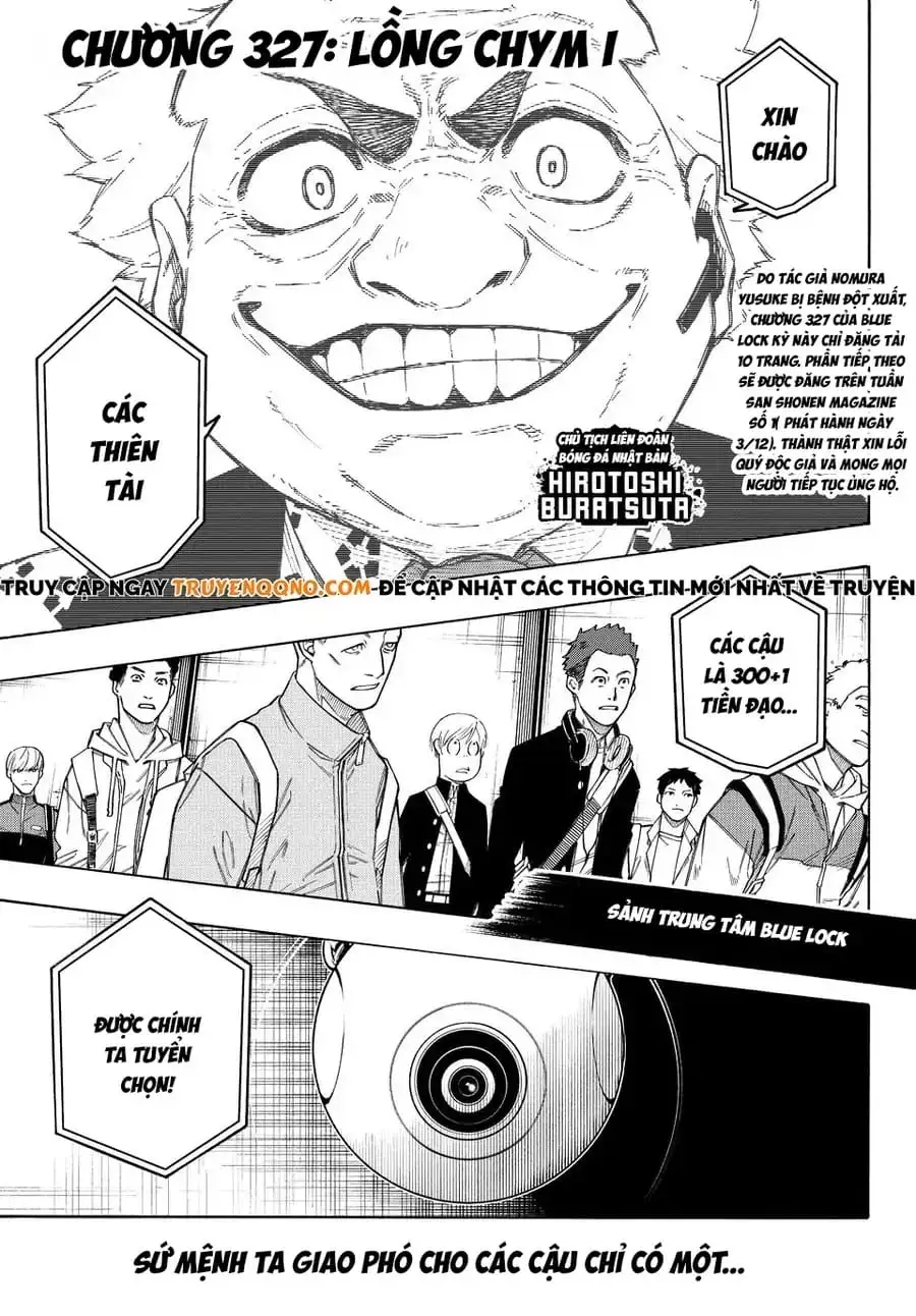 Truyện Tranh Tiền Đạo Số 1 - Blue Lock trang 5