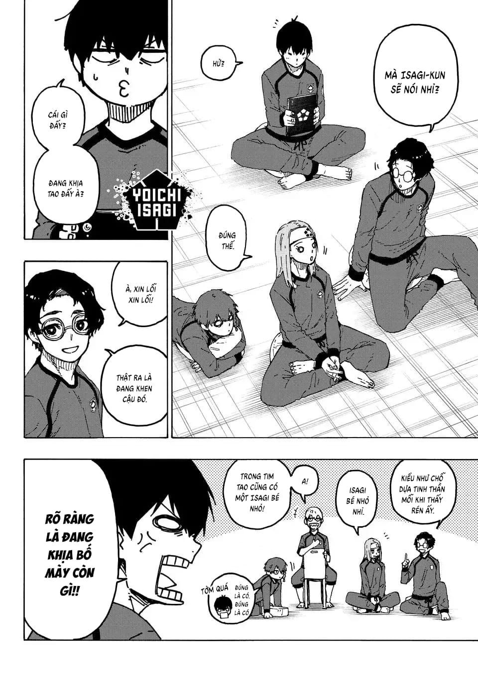 Truyện Tranh Tiền Đạo Số 1 - Blue Lock trang 6