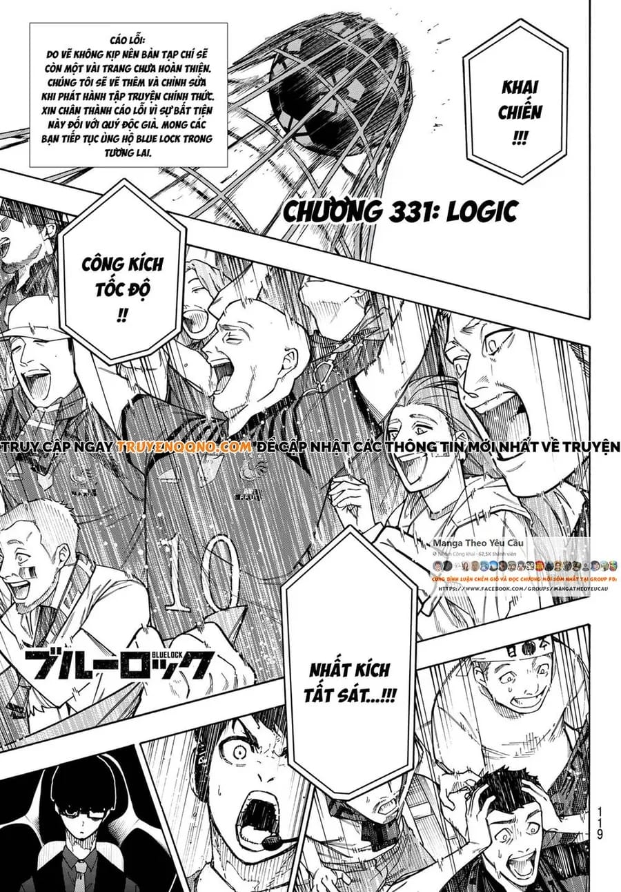 Truyện Tranh Tiền Đạo Số 1 - Blue Lock trang 6