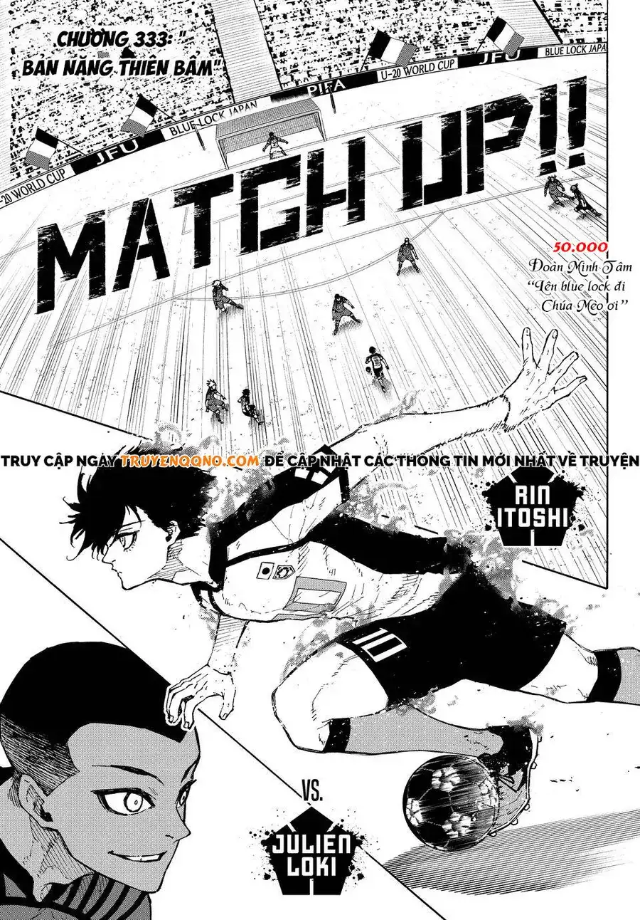 Truyện Tranh Tiền Đạo Số 1 - Blue Lock trang 5