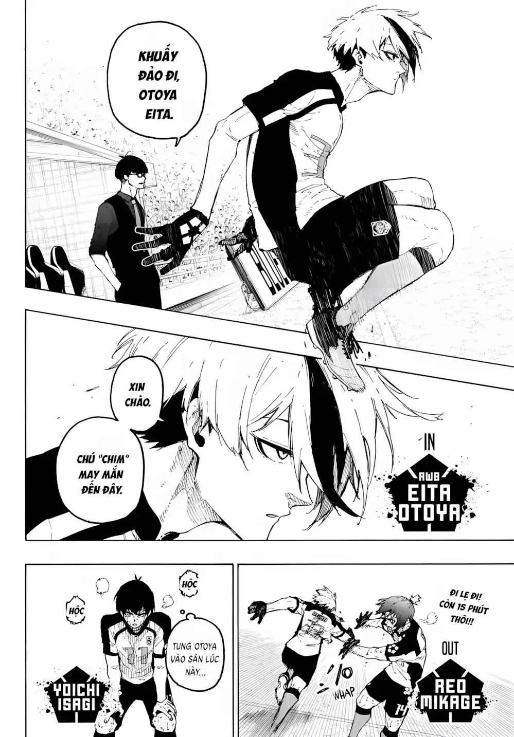 Truyện Tranh Tiền Đạo Số 1 - Blue Lock trang 5