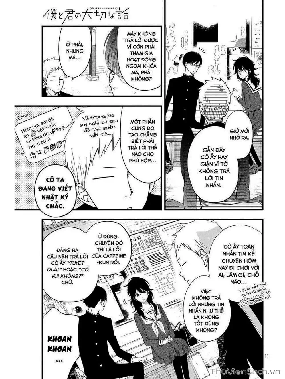 Truyện Tranh Boku To Kimi trang 4