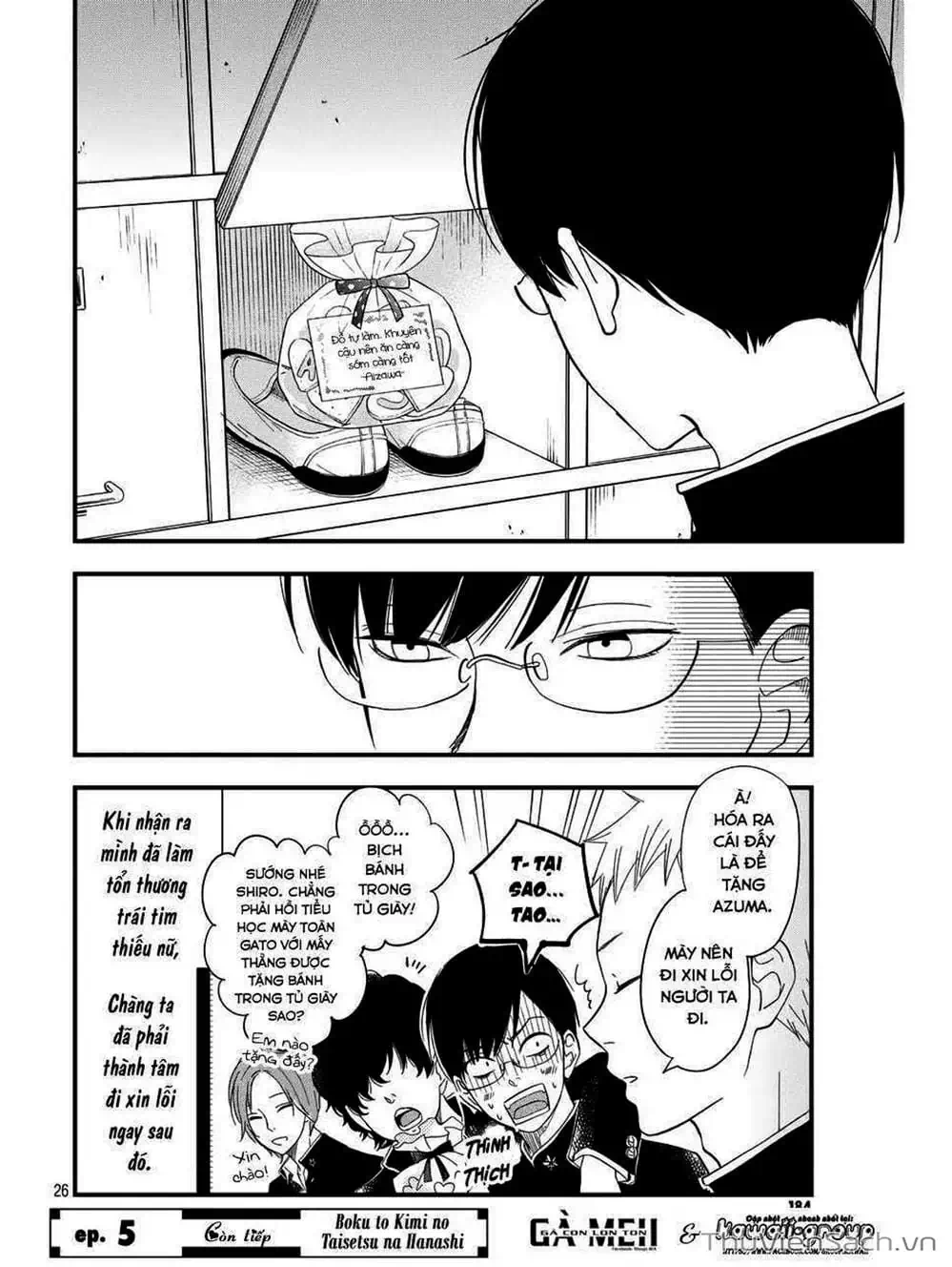 Truyện Tranh Boku To Kimi trang 4