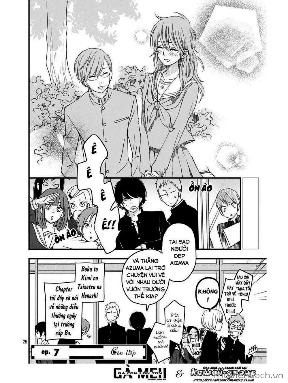 Truyện Tranh Boku To Kimi trang 4