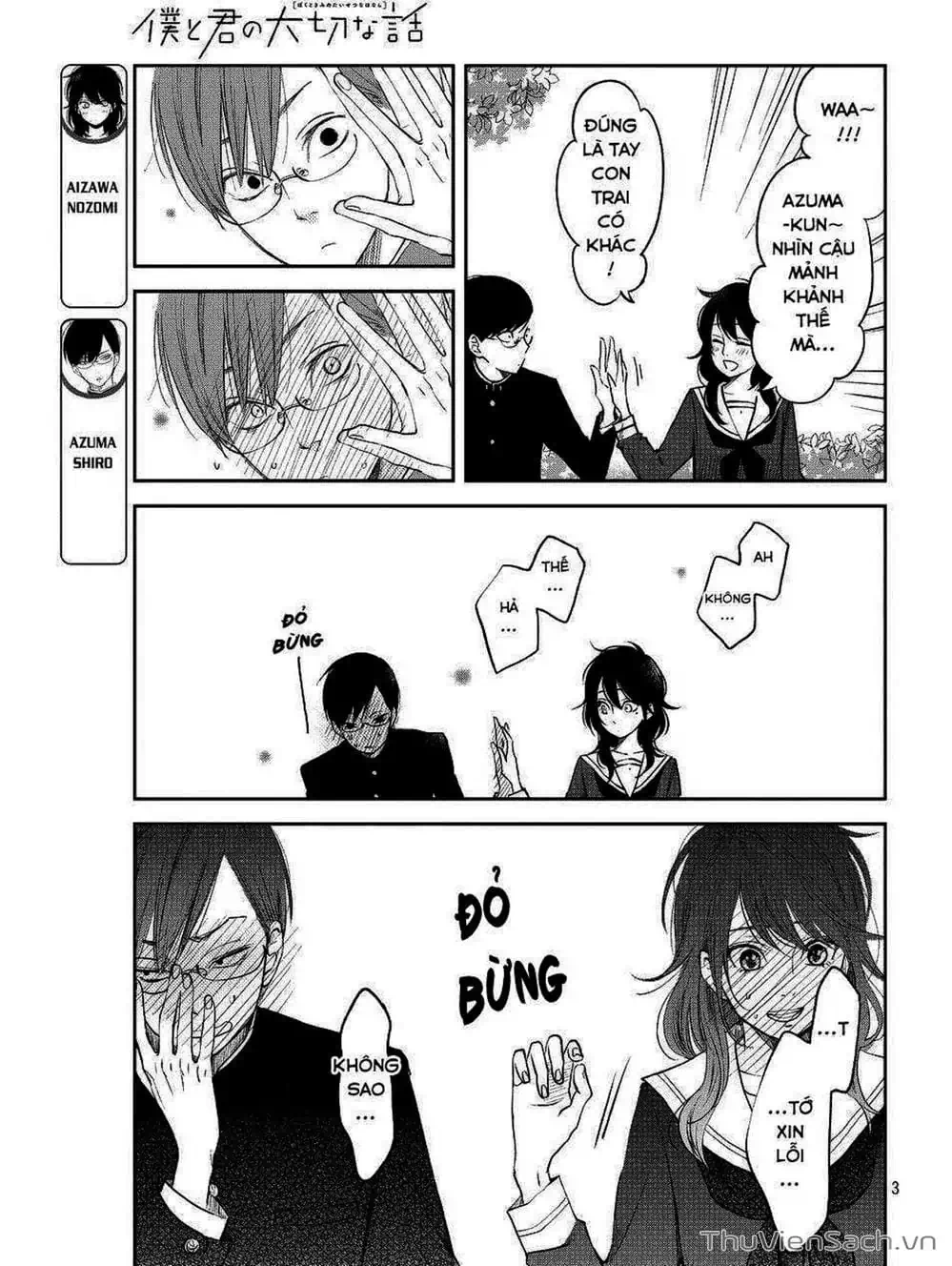Truyện Tranh Boku To Kimi trang 4