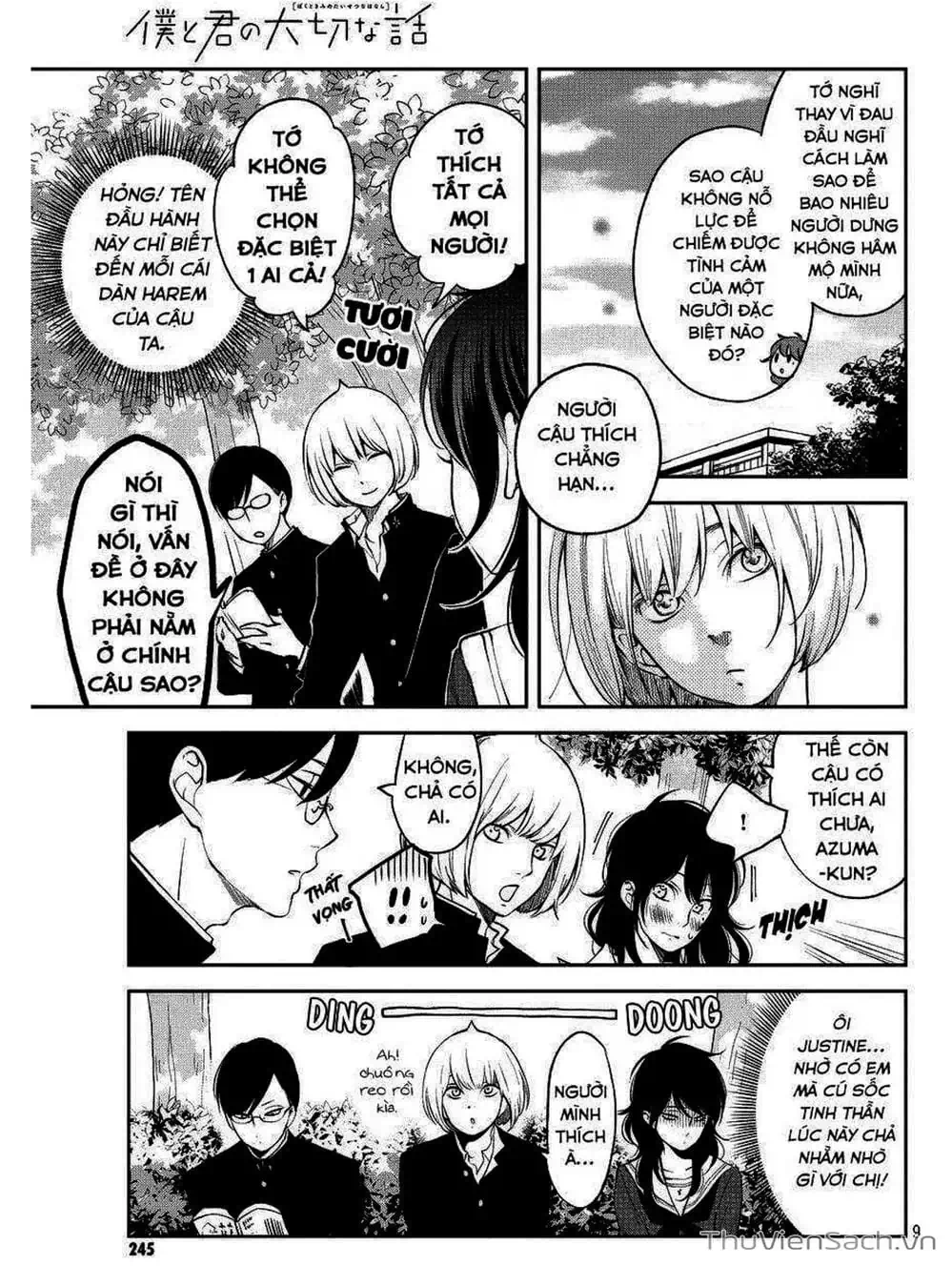 Truyện Tranh Boku To Kimi trang 4