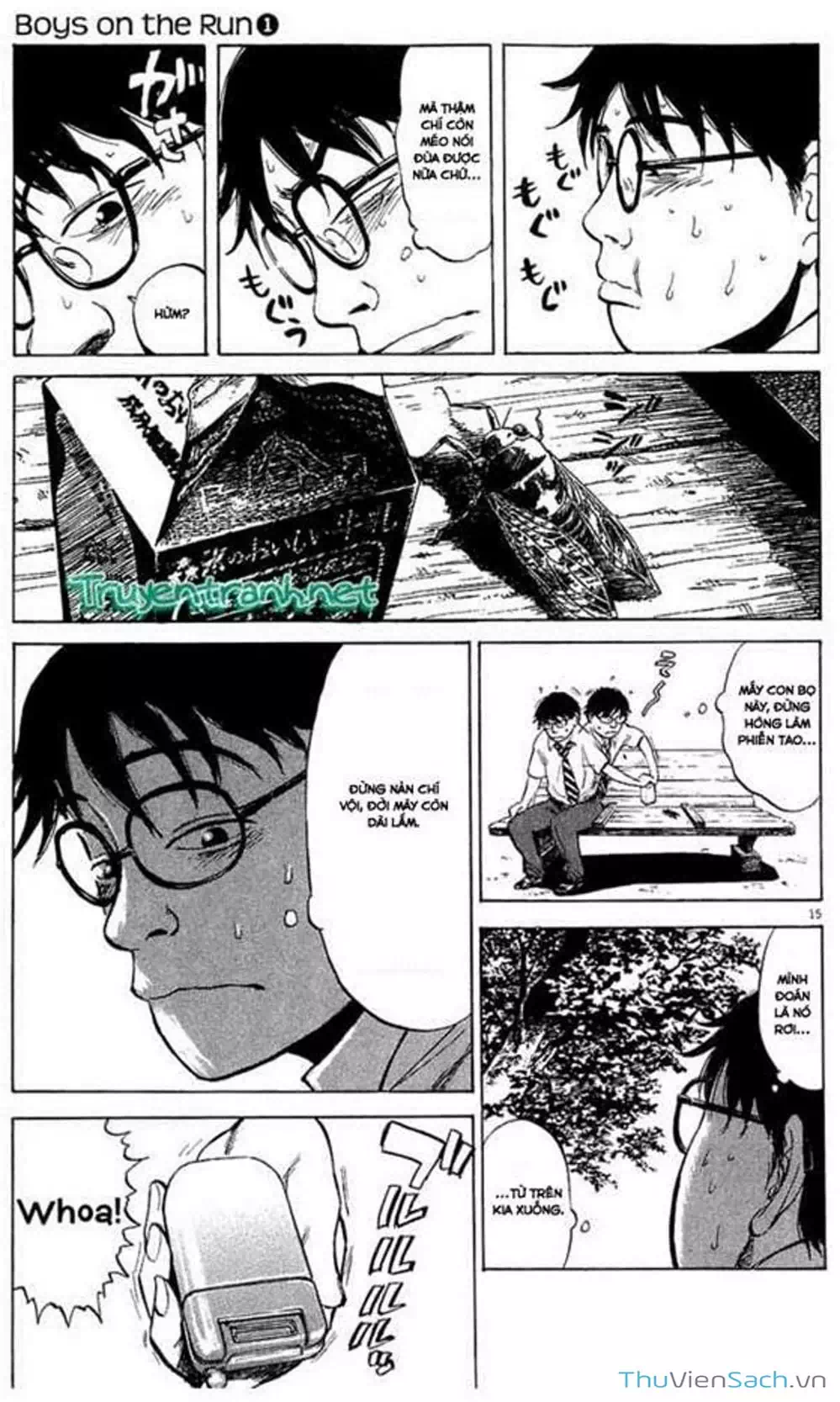 Truyện Tranh Đừng Hèn Với Cuộc Sống - Boys On The Run trang 6