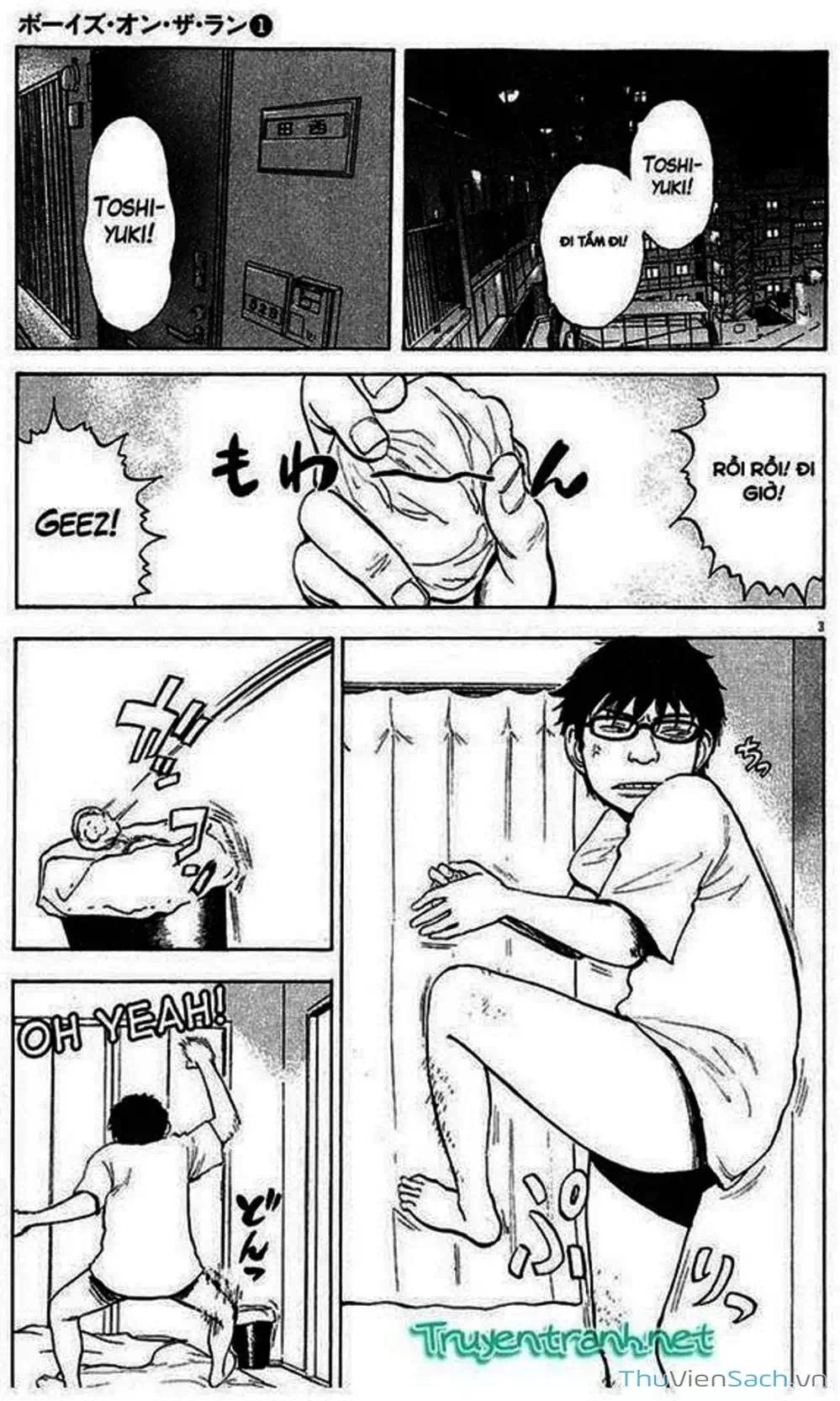 Truyện Tranh Đừng Hèn Với Cuộc Sống - Boys On The Run trang 6
