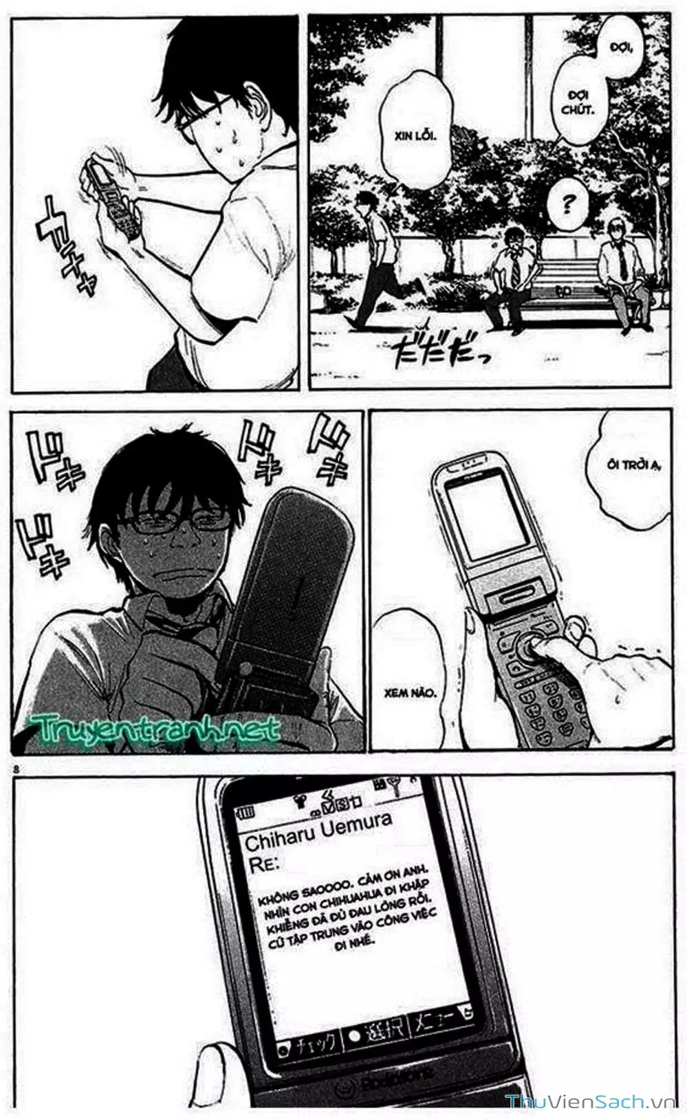 Truyện Tranh Đừng Hèn Với Cuộc Sống - Boys On The Run trang 6