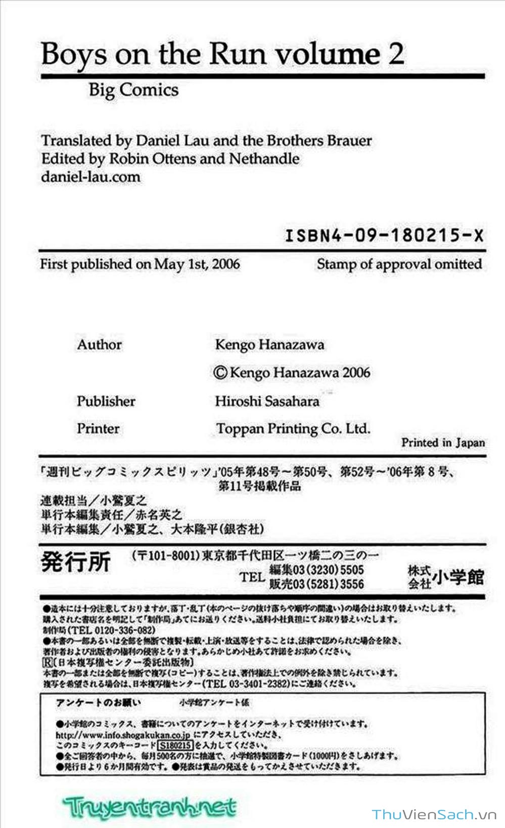 Truyện Tranh Đừng Hèn Với Cuộc Sống - Boys On The Run trang 6