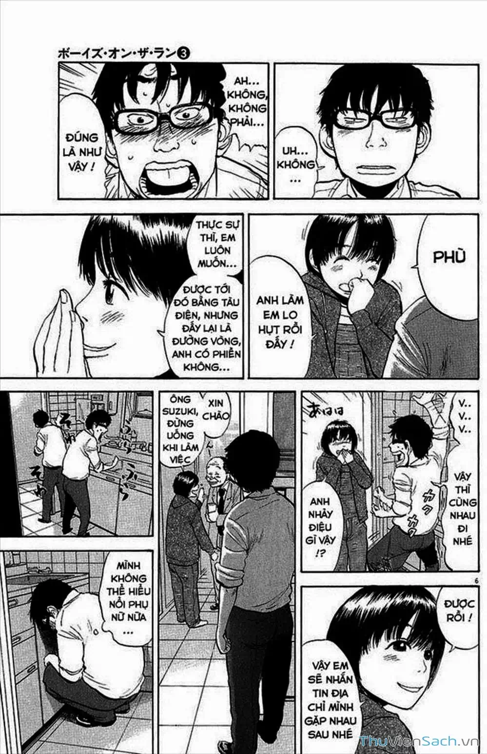 Truyện Tranh Đừng Hèn Với Cuộc Sống - Boys On The Run trang 6