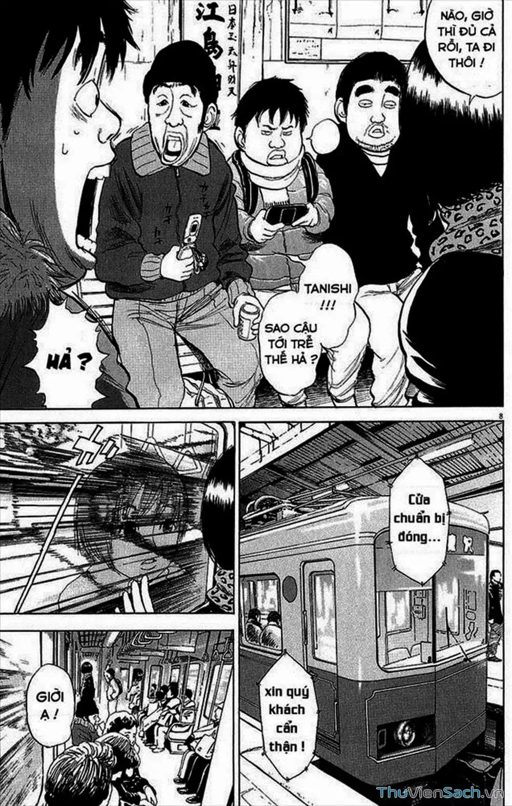 Truyện Tranh Đừng Hèn Với Cuộc Sống - Boys On The Run trang 6